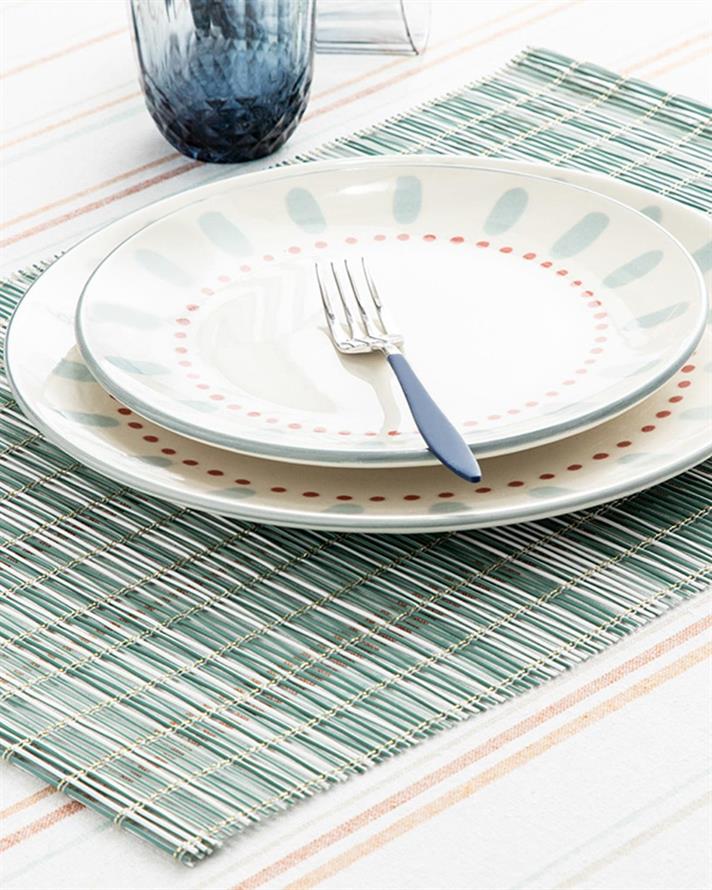 Lorea Polyethylene 4 Set Place Mat 30x45 cm Blue