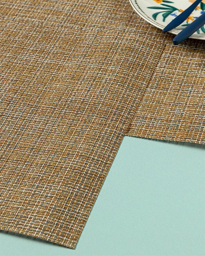 Murano PVC 4 Set Place Mat 30x45 cm Brown