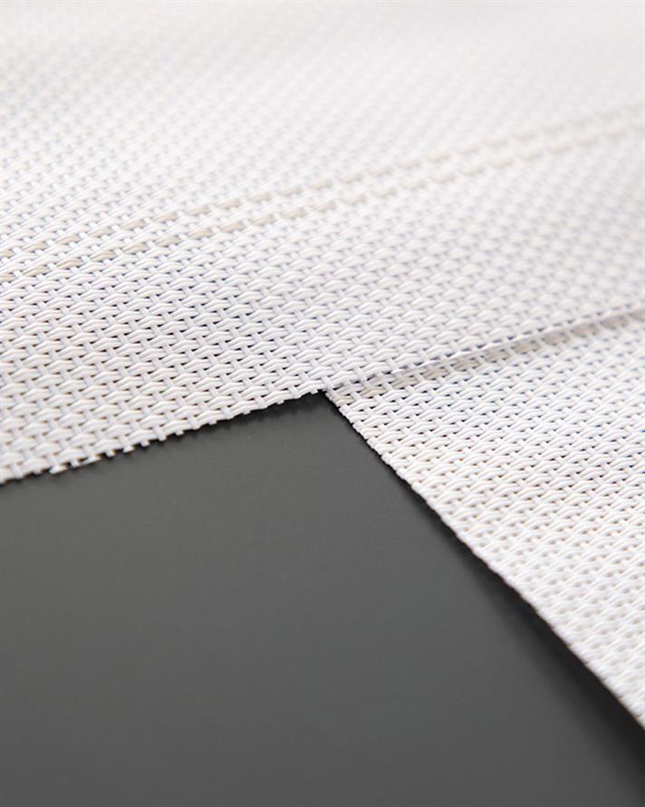 Palasides PVC 4 Set Place Mat 30x45 cm White