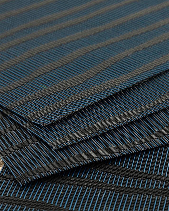 Set 4 suporturi farfurie, PVC, 45x30 cm, bleumarin