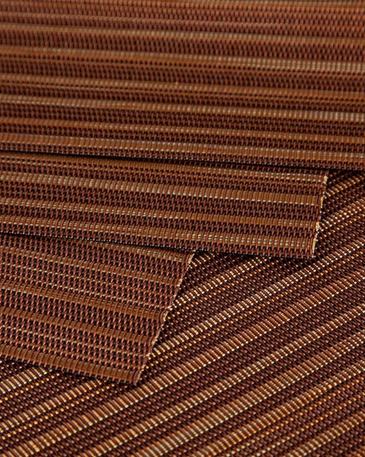 Shiny PVC 4 Set Place Mat 30x45 cm Brown