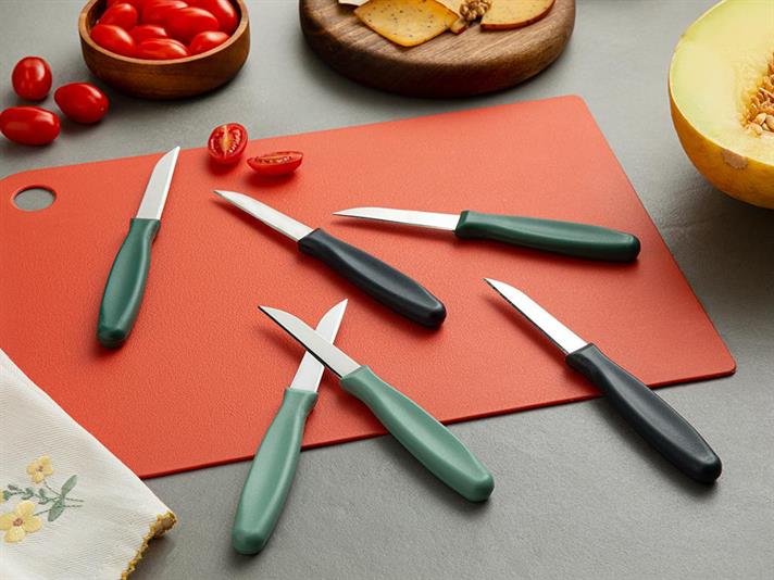 Easy Cut Steel 6 Set Knife 16 cm Green