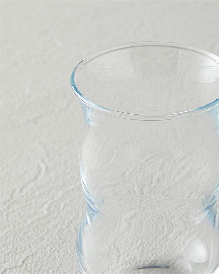 Set 6 Pahare de ceai, Classy, sticlă, 140 ml, transparent