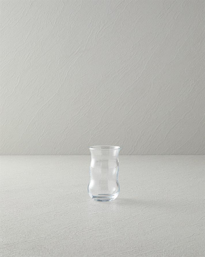 Set 6 Pahare de ceai, Classy, sticlă, 140 ml, transparent