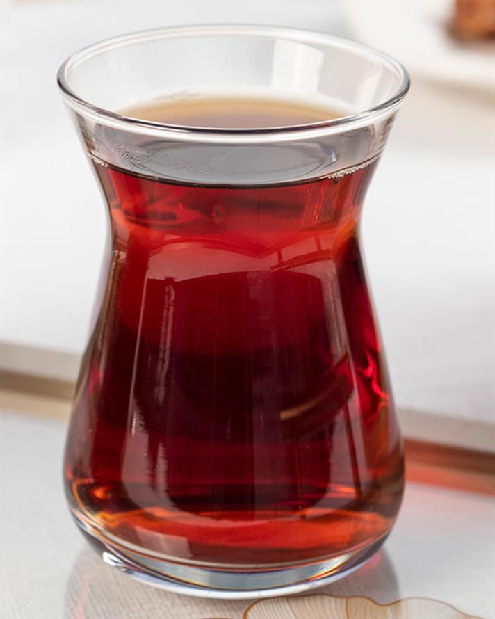 Set 6 Pahare de ceai, İpek, sticlă, 130 ml, transparent