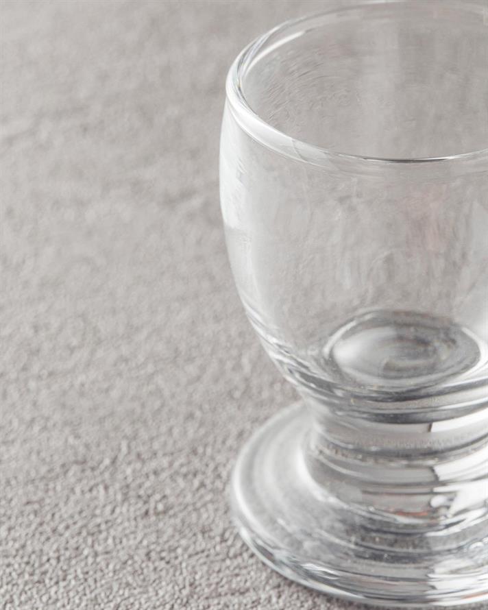 Set 6 pahare, Jane, sticlă, 55 ml, transparent