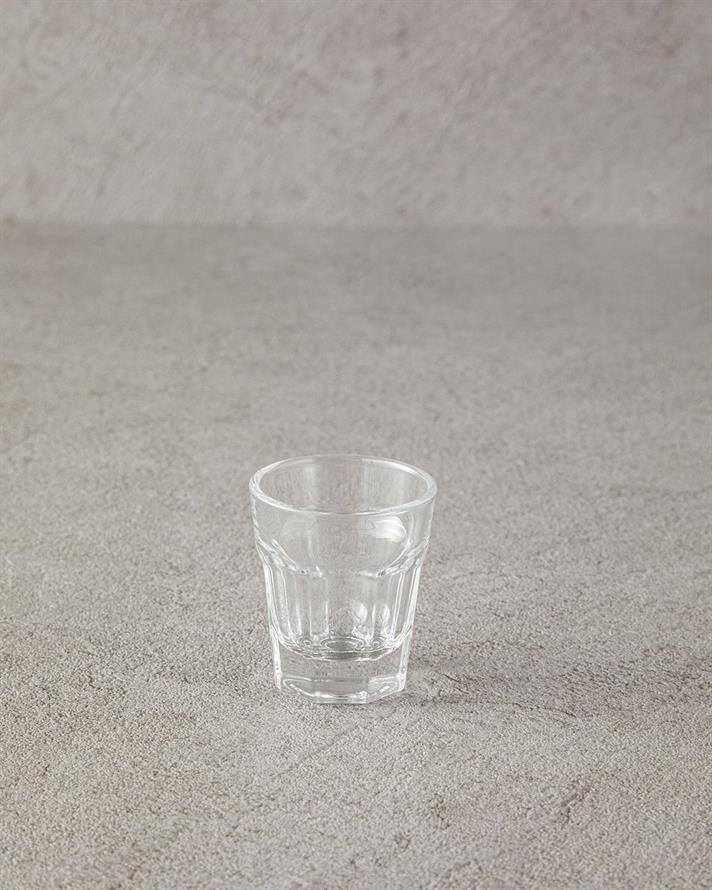 Set 6 pahare, Mona, sticlă, 45 ml, transparent