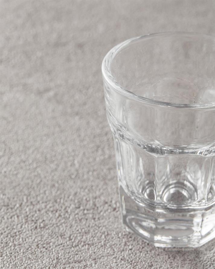 Set 6 pahare, Mona, sticlă, 45 ml, transparent