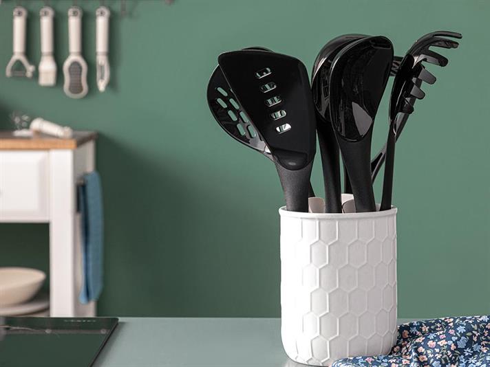 Murano Plastic 6 Set Service Set 30 cm Beige