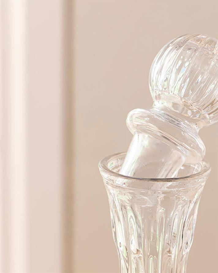 Set carafă cu pahare, Blaze, sticlă, 1300 ml + 300 ml, arămiu