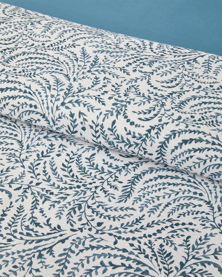 Set complet patura subtire pentru doua persoane, Calm Nature, bumbac, 220x240 cm/240x260 cm/50x70 cm, verde