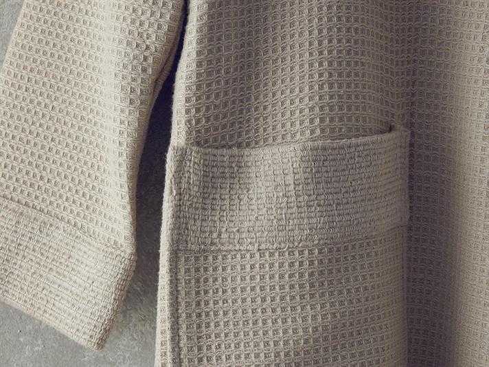 Set Halat De Baie Cu Prosop, Como, Microbumbac, S-M /50x90 Cm, Bej