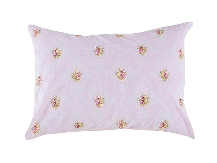 Sezonul vintage Cu Bumbac Cu 2 Piese Față De Pernă 50x70 cm Roz