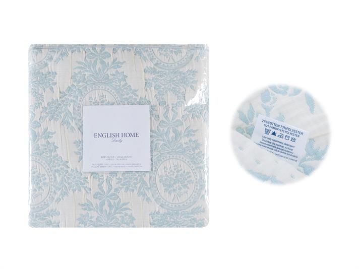 Sezonul vintage  Cover Pentru o persoana  SET CUVERTURĂ DE PAT 180x240 cm Seledon,