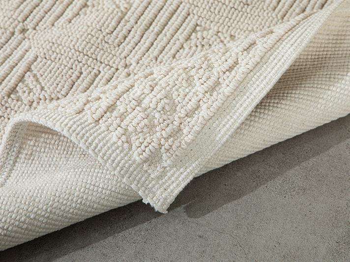 Shabby Covor, Bumbac, 60*100 Cm, Argintiu