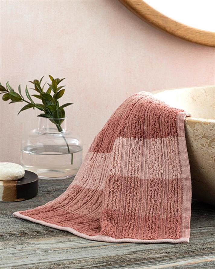 Shade Cottony Hand Towel 30x40 cm Pink