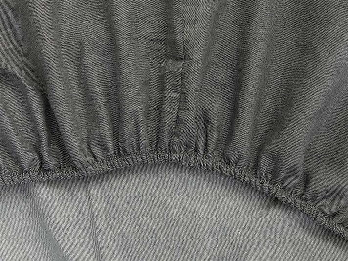 Sharp Twill Suit Double Set Lenjerie De Pat 200x220 cm Gri