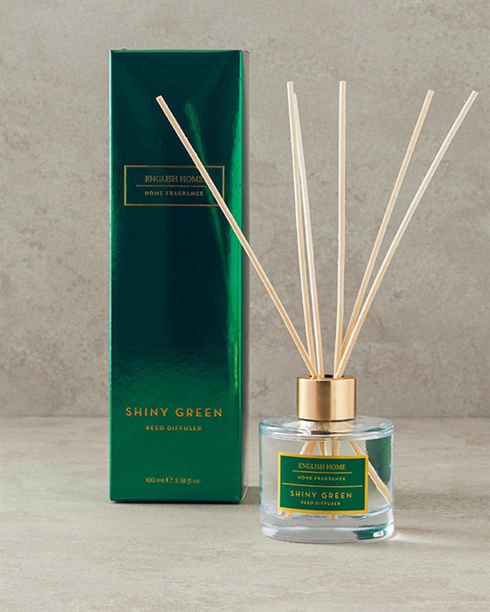 Shiny Green Parfum De Cameră Cu Bețișoare 100 ml auriu