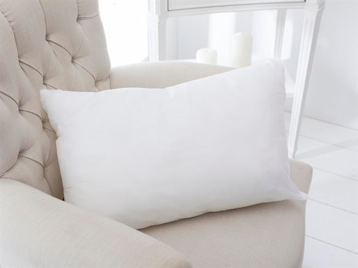 Silicone Lace Pillow 35x55 cm White