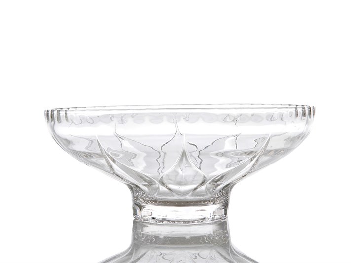 Silva Glass With Legs Serving Ware 30 cm Transparent