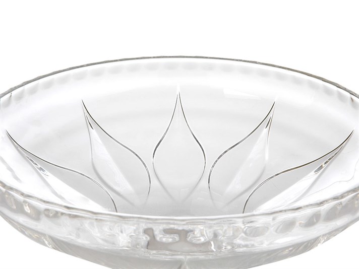 Silva Glass With Legs Serving Ware 30 cm Transparent