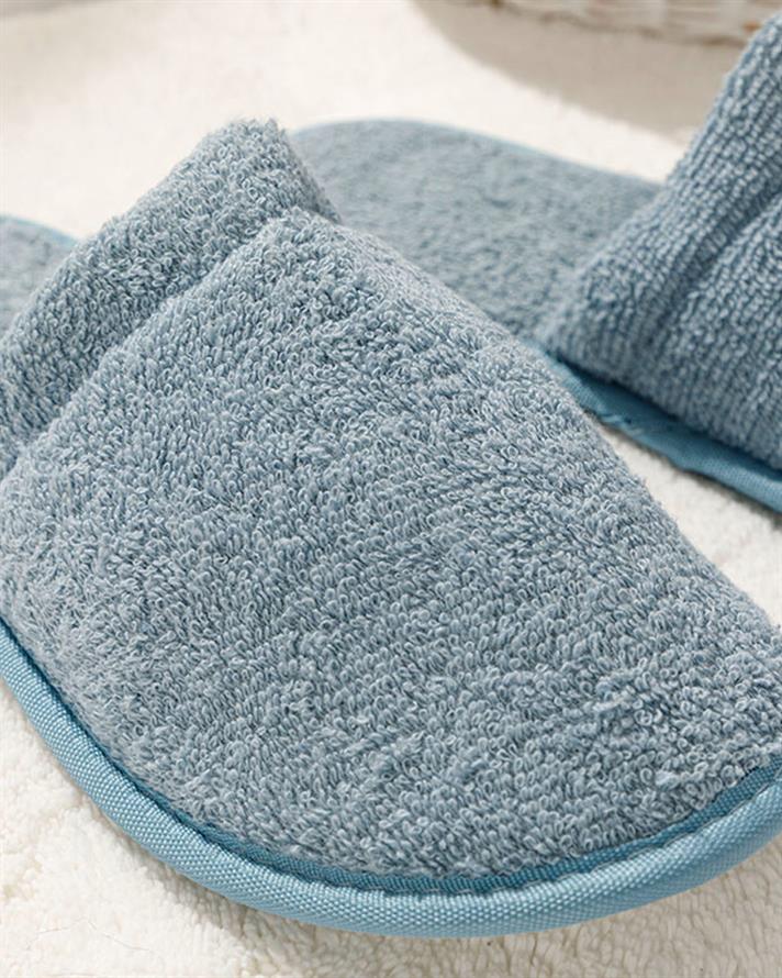 Simple Papuci Spa Pentru Bărbați, Bumbac, 40-44, Albastru - Roșu - Verde