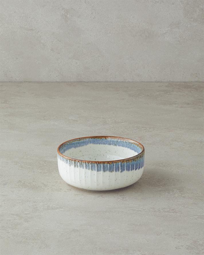 Bol, Snacky, portelan, 13 cm, bleu