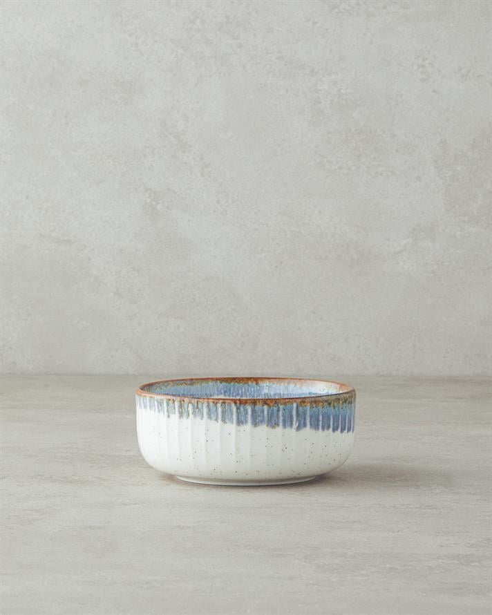 Bol, Snacky, portelan, 13 cm, bleu