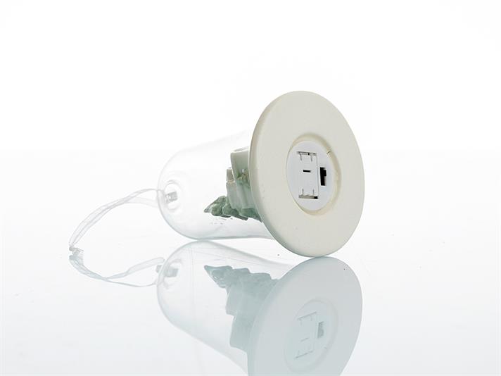 Snowland Stoneware Accessory With Hanger Cream