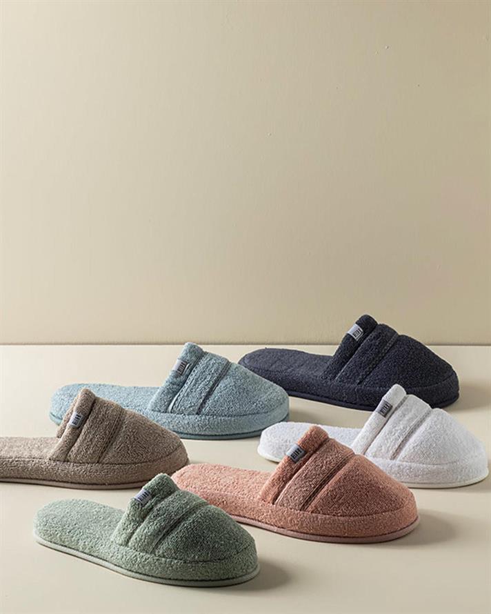 Soft Papuci Spa, Bumbac, 36-40, Gri Închis