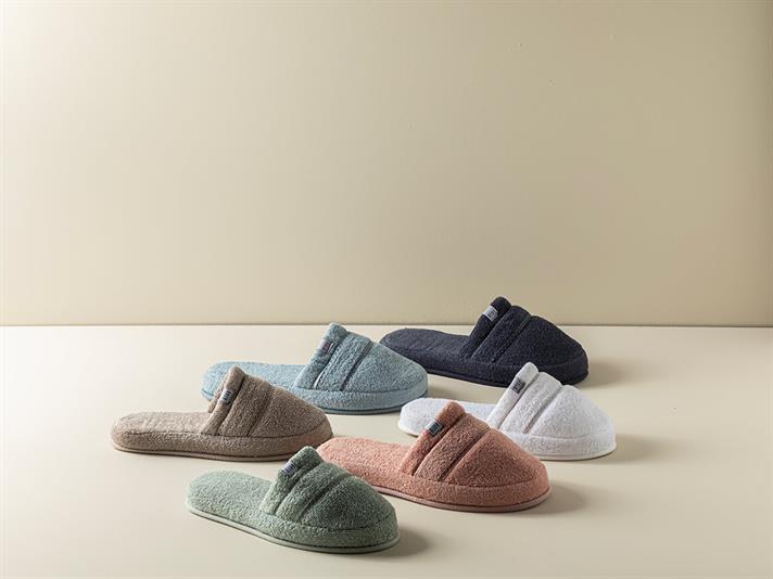 Soft Papuci Spa, Bumbac, 40-44, Ecru