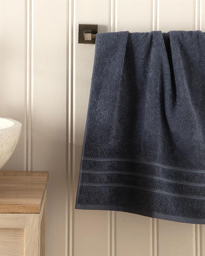 Soft Cottony Face Towel 50x90 cm Anthracite