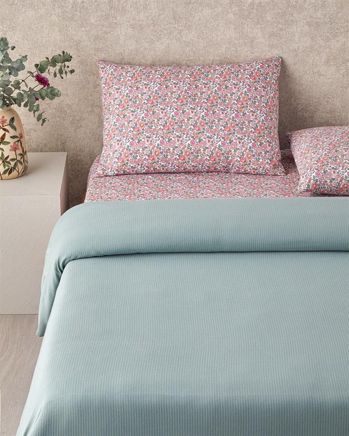 Floret Bloom Soft Single Set Pătură De Vară 150x220 cm Roz