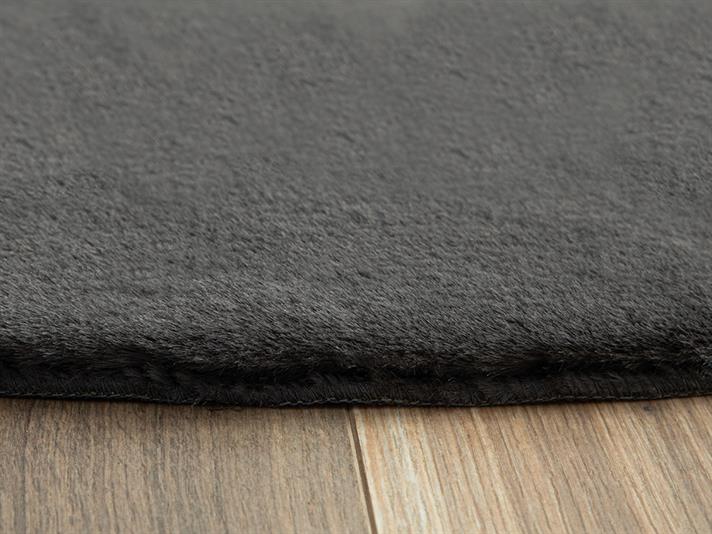 Soft Touch Blană Artificială, Iepure De Pluș, 90 Cm, Gri Închis