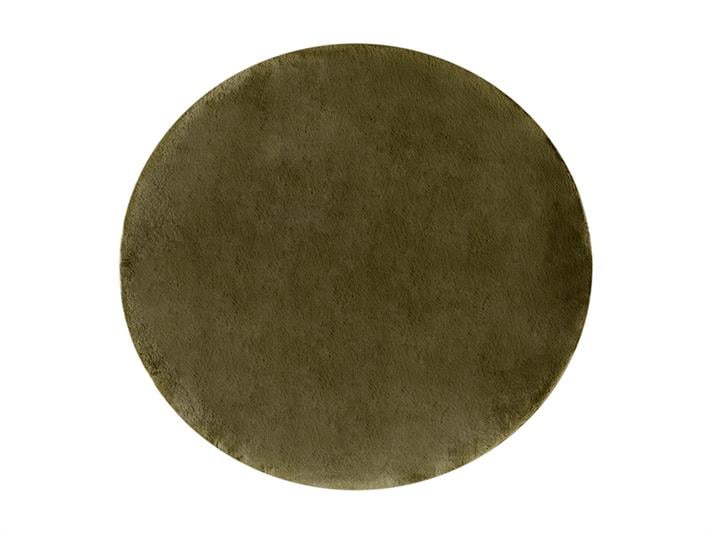 Covor blană artificială, Soft Touch, 90 cm, acril, kaki