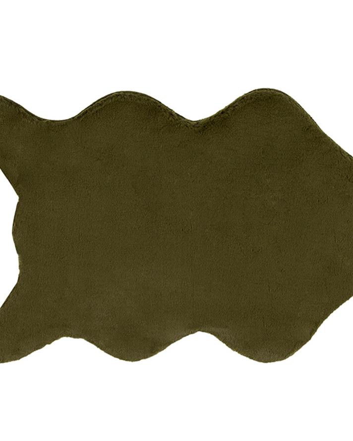 Soft Touch Blană Artificială, Iepure De Pluș, 60*90 Cm, Kaki