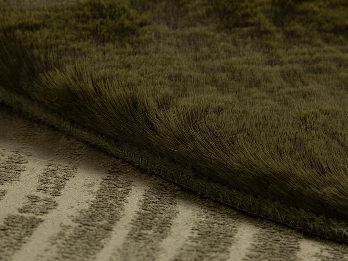 Soft Touch Blană Artificială, Iepure De Pluș, 80*150 Cm, Kaki