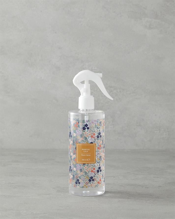 Spray de camera, Poetic Lily, 400 ml, transparent