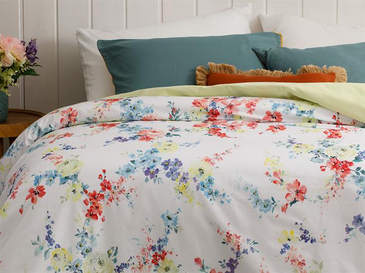 Sprig vanitate Cu Bumbac Double Lenjerie De Pat 200x220 cm Roz