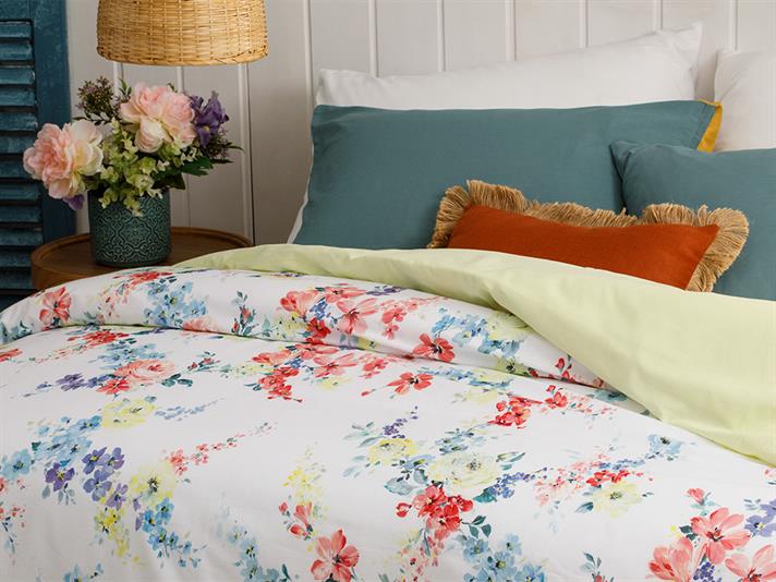 Sprig vanitate Cu Bumbac Double Lenjerie De Pat 200x220 cm Roz
