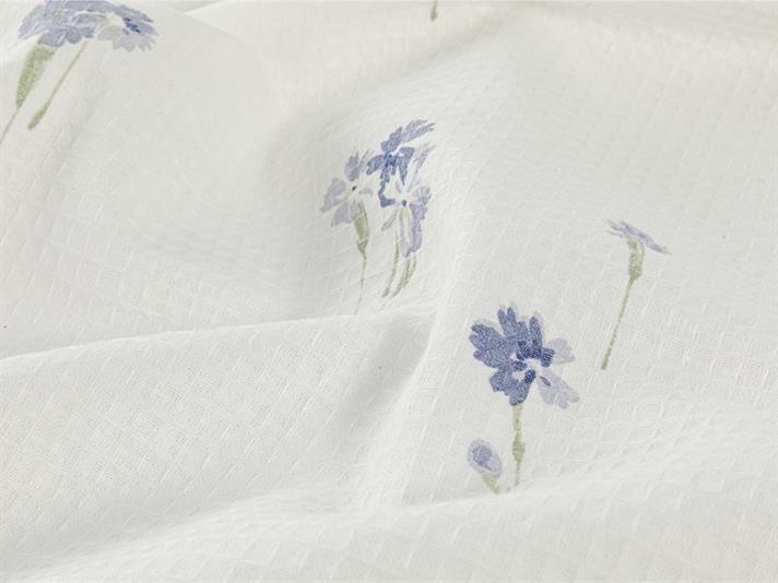 SPRING FLOWERS  Cu imprimeu Double Person  CUVERTURĂ 200x220 cm Lila