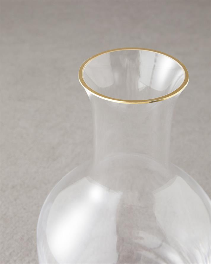 Starry Sticlă 3 Piese Carafă 350 Ml + 1800 Ml Gold