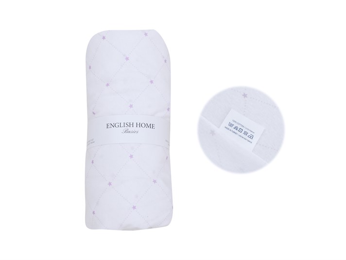 stele Penye Single Set Cearșaf Cu Elastic 100x200 cm Lila