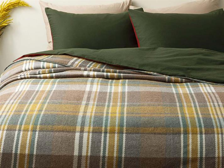 Stemford Scotch Double Pătură 200x220 cm Bej