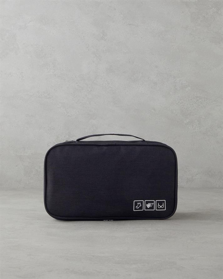 Steve Poliester Organizator 27x15x12 cm Negru