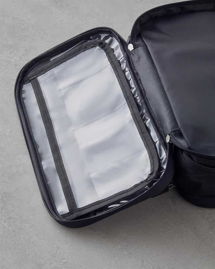 Steve Poliester Organizator 27x15x12 cm Negru