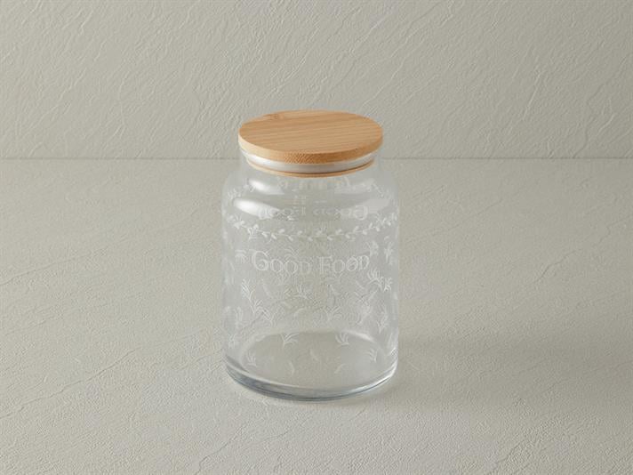 Glass Jar 890 ml Transparent