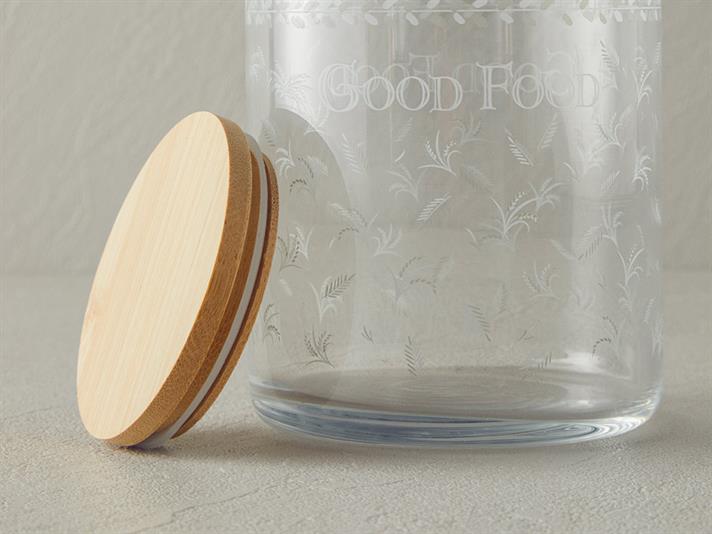 Glass Jar 890 ml Transparent