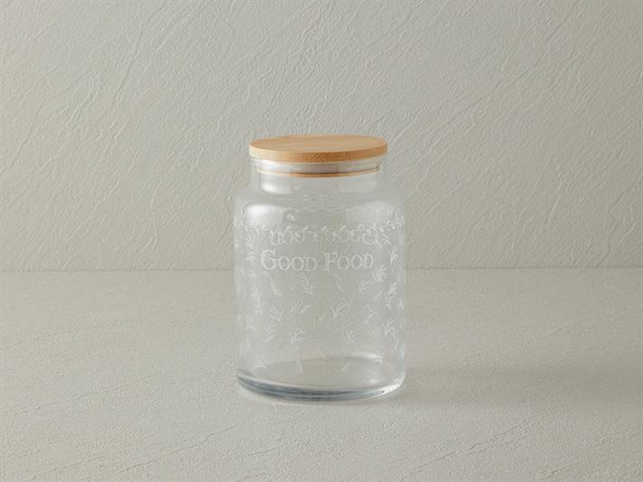 Glass Jar 890 ml Transparent