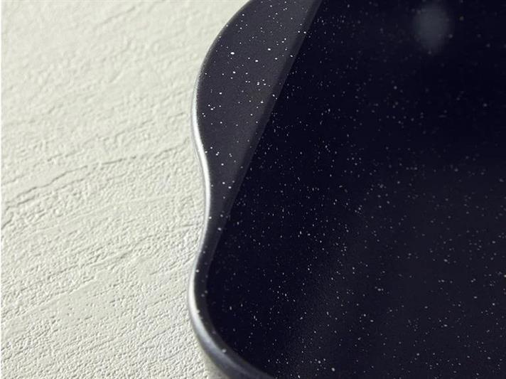 Glass Non-stick Oven Cover Black